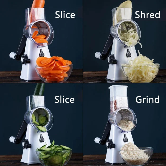 4 in 1 Multi-Functional Drum Rotary Vegetable Cutter